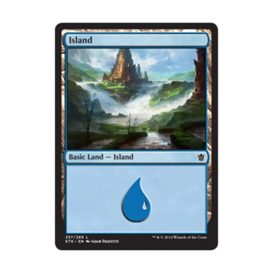 CCG Остров №257 (С), MTG - Khans of Tarkir
CCG Остров №257 (С), MTG - Khans of Tarkir