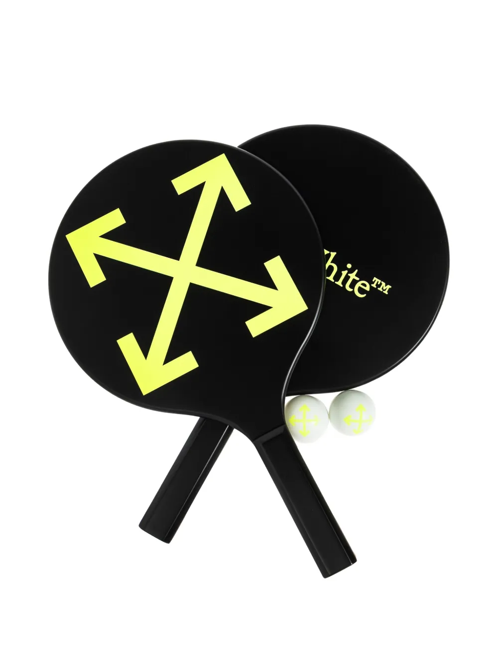 Набор для настольного тенниса с логотипом Off-White, черный
Набор для настольного тенниса с логотипом Off-White, черный