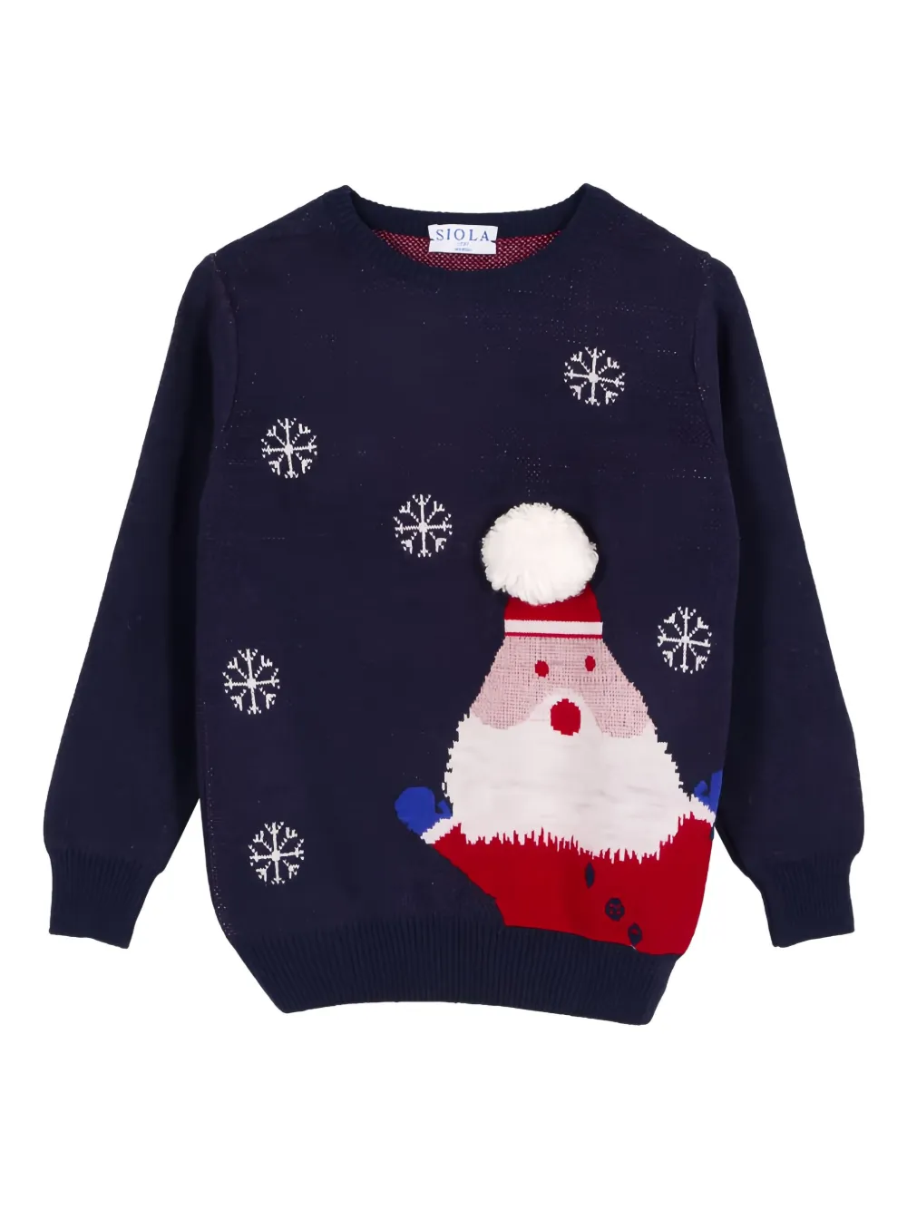 Свитер с узором Siola, синий
Свитер с узором Siola, синий