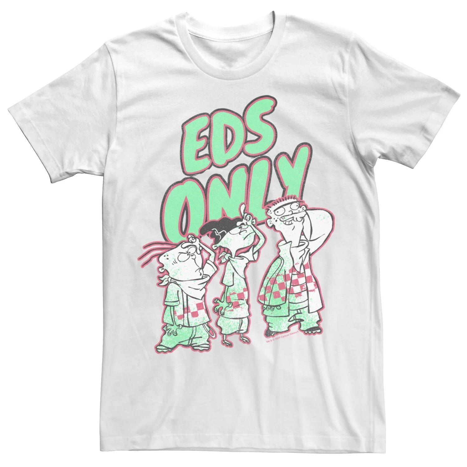 Мужская футболка Cartoon Network Ed, Edd n Eddy с портретом Licensed Character, белый
Мужская футболка Cartoon Network Ed, Edd n Eddy с портретом Licensed Character, белый