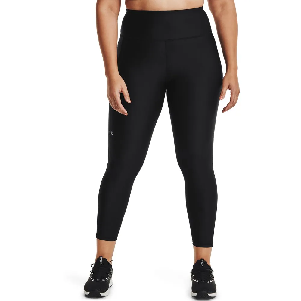 Леггинсы Under Armour HeatGear Armour No-Slip Waistband high waist, черный 
Леггинсы Under Armour HeatGear Armour No-Slip Waistband high waist, черный