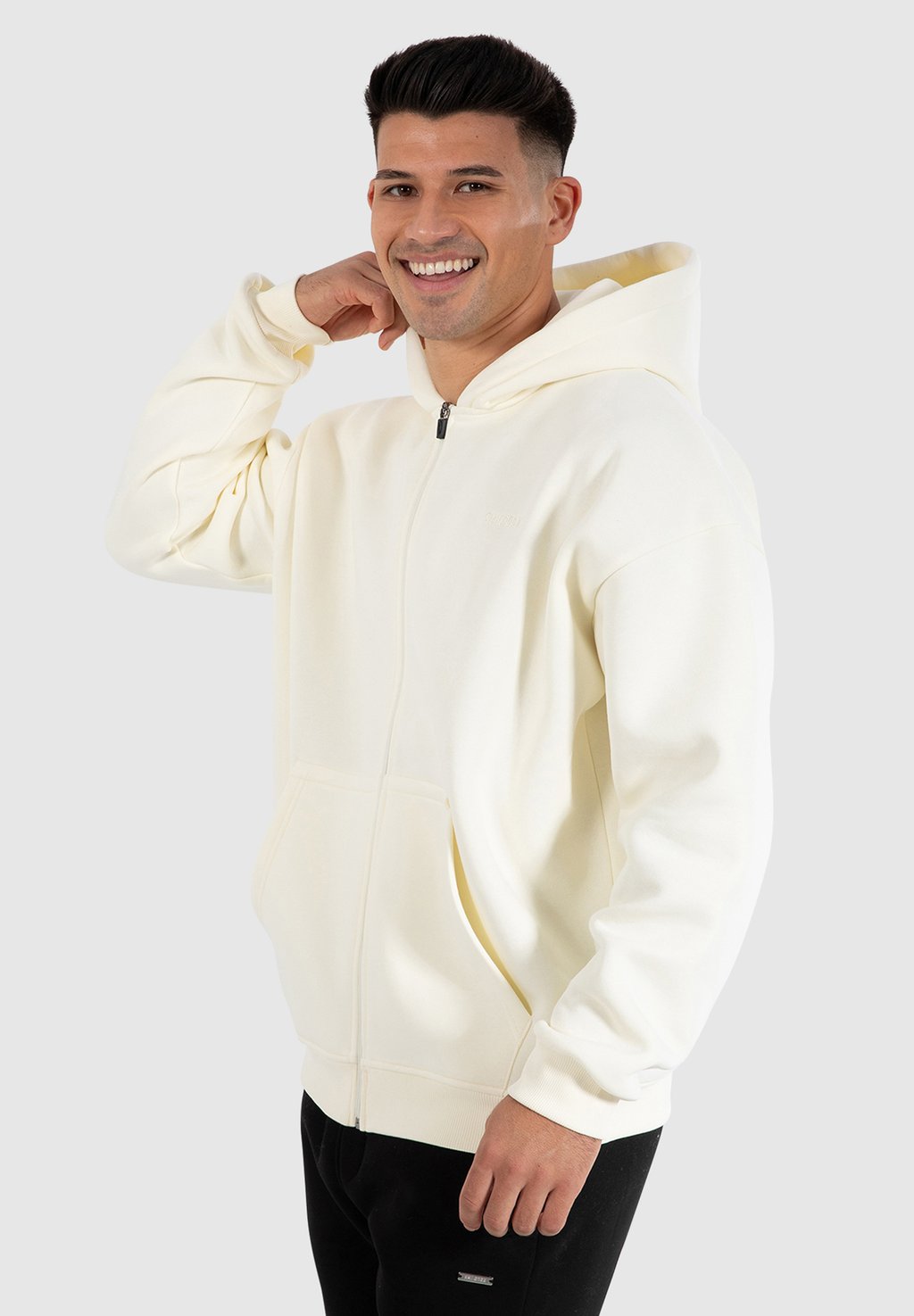 Толстовка на молнии Smilodox, молочный
Толстовка на молнии Smilodox, молочный