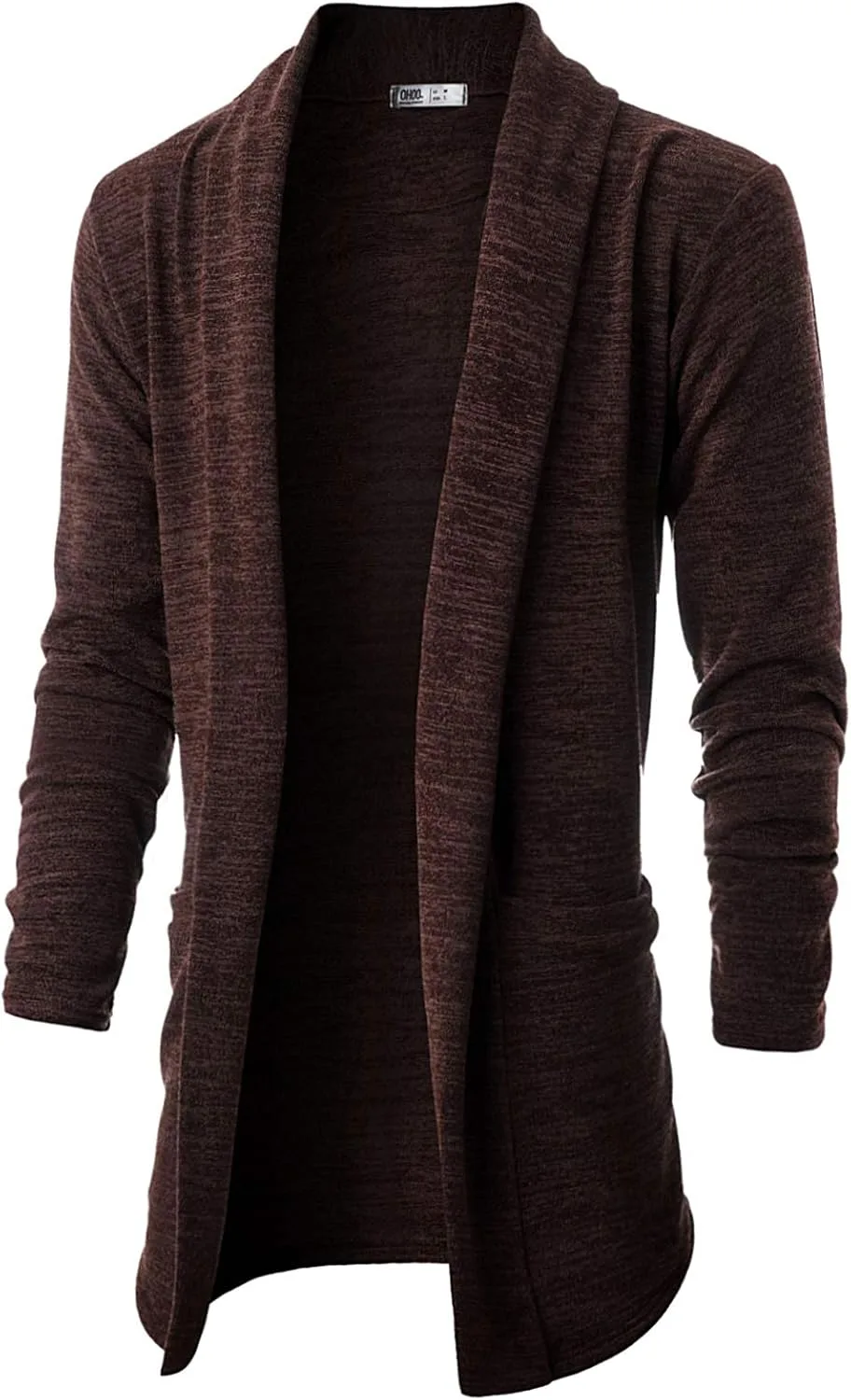 Ohoo мужской длинный кардиган с длинным рукавом и воротником-шалью
Ohoo мужской длинный кардиган с длинным рукавом и воротником-шалью