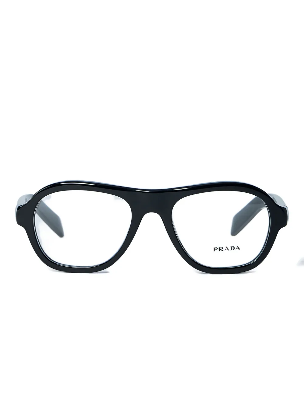 Очки в оправе-авиатор с украшением в виде логотипа Prada, черный
Очки в оправе-авиатор с украшением в виде логотипа Prada, черный