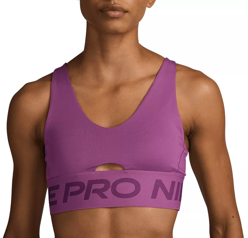 Женский спортивный бюстгальтер Nike Pro Indy с глубоким вырезом и мягкой подкладкой средней поддержки, цвет Hot Fuchsia
Женский спортивный бюстгальтер Nike Pro Indy с глубоким вырезом и мягкой подкладкой средней поддержки, цвет Hot Fuchsia