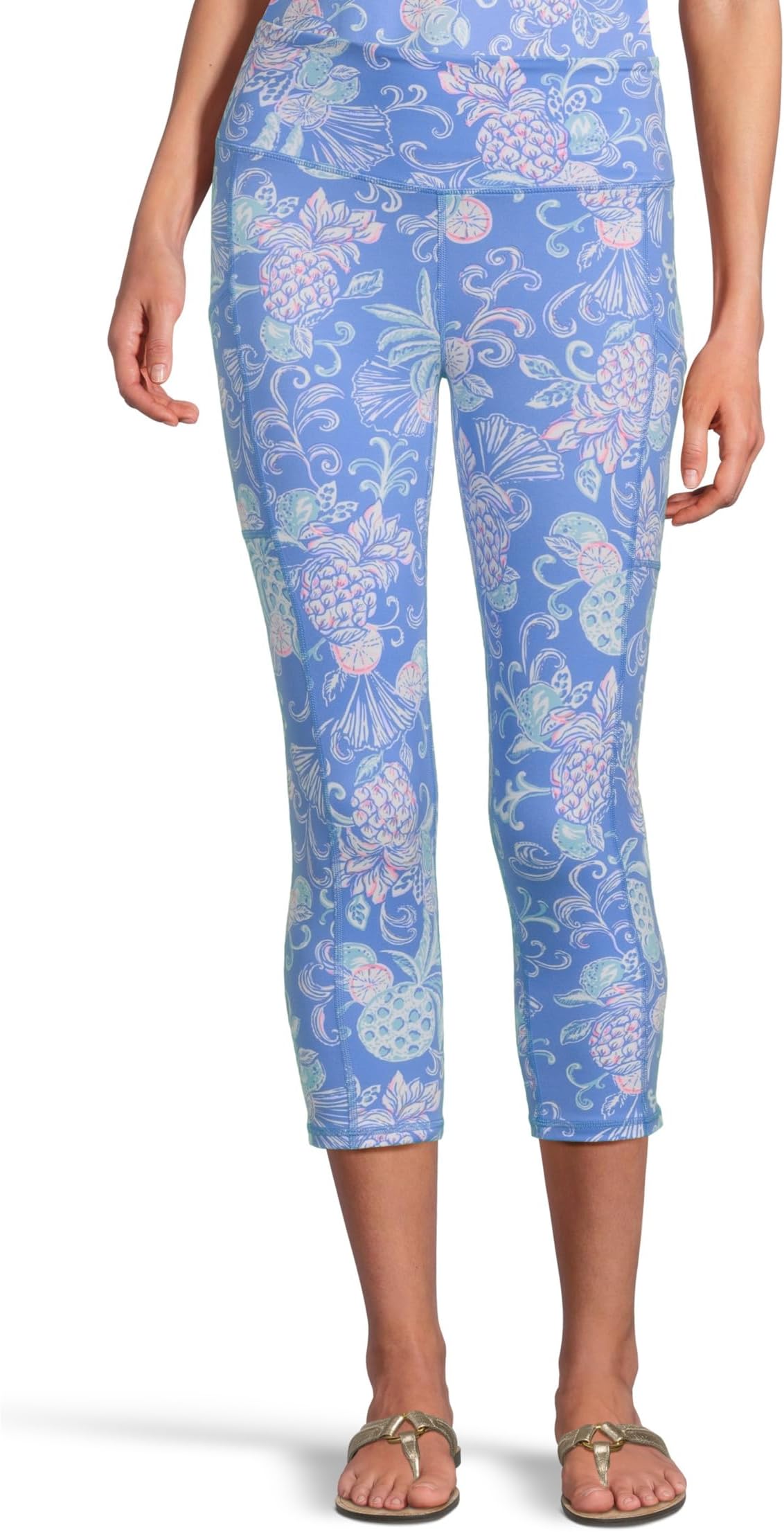 Брюки Lilly Pulitzer Weekender High Rise Crop, цвет Sunwashed Blue Citrus Crush
Брюки Lilly Pulitzer Weekender High Rise Crop, цвет Sunwashed Blue Citrus Crush