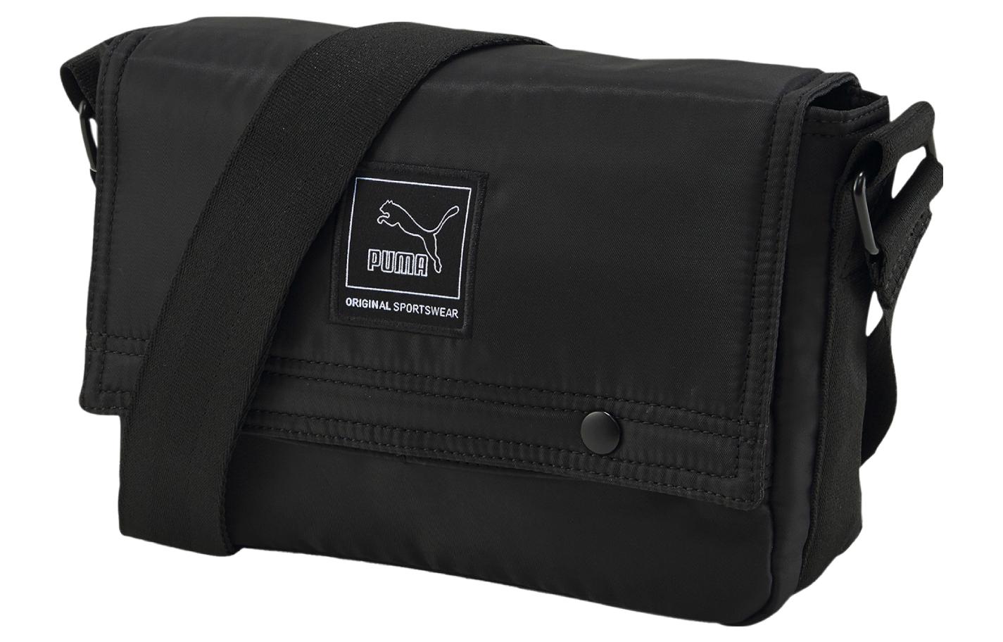 Сумка-мессенджер из ткани через плечо кроссбоди унисекс черная PUMA
Сумка-мессенджер из ткани через плечо кроссбоди унисекс черная PUMA