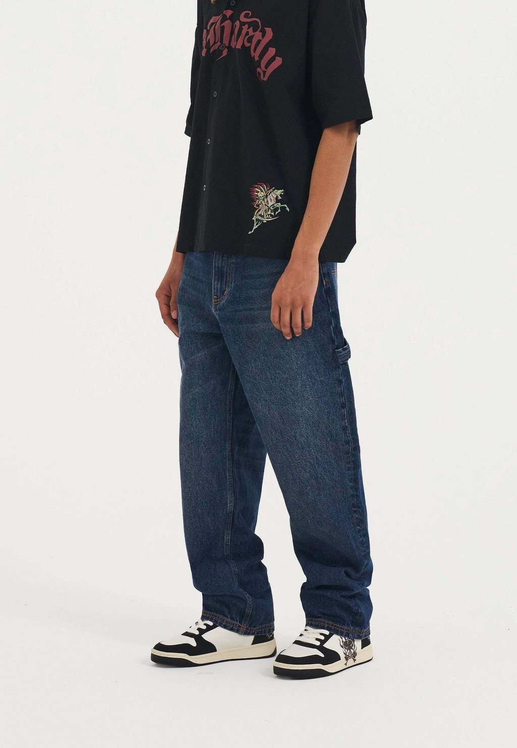 Джинсы-бойфренды SNAKE & PANTHER CARPENTER Ed Hardy, синий деним
Джинсы-бойфренды SNAKE & PANTHER CARPENTER Ed Hardy, синий деним