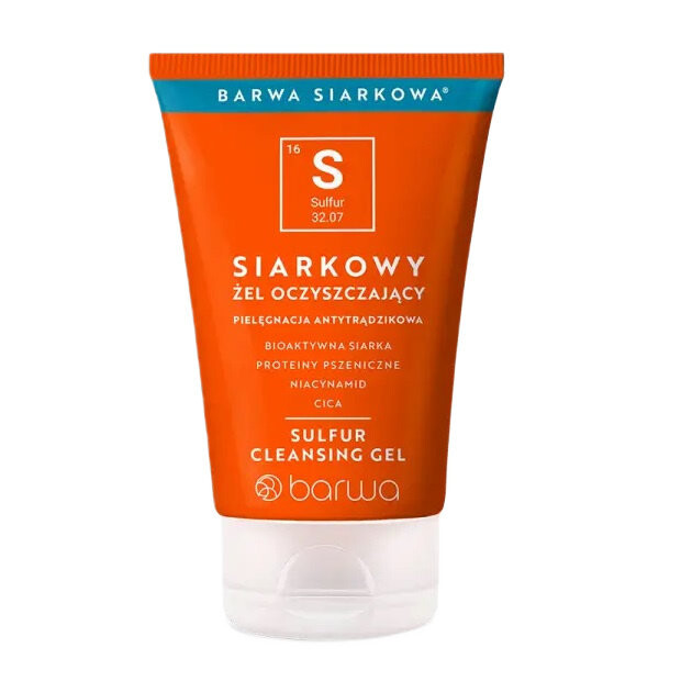 Barwa, Очищающий гель с серой, 120 мл
Barwa, Очищающий гель с серой, 120 мл