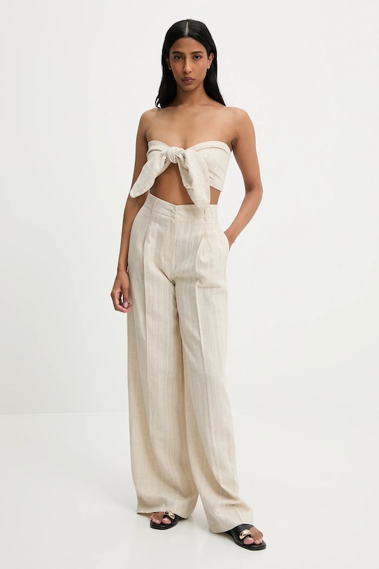 Льняной комплект Answear.Lab, бежевый
Льняной комплект Answear.Lab, бежевый