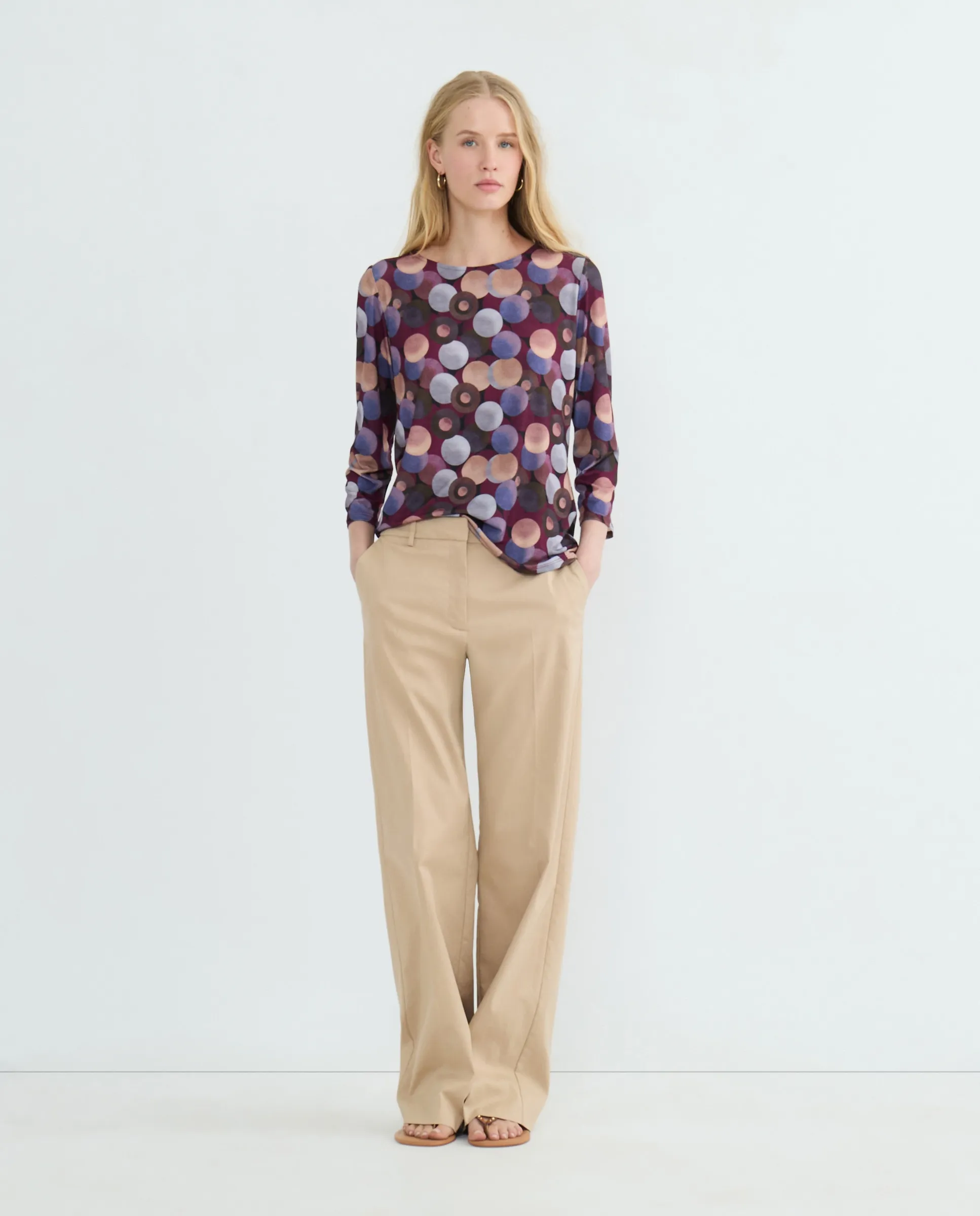 Женская футболка с принтом, рукав 3/4 Zermatt, баклажановый
Женская футболка с принтом, рукав 3/4 Zermatt, баклажановый