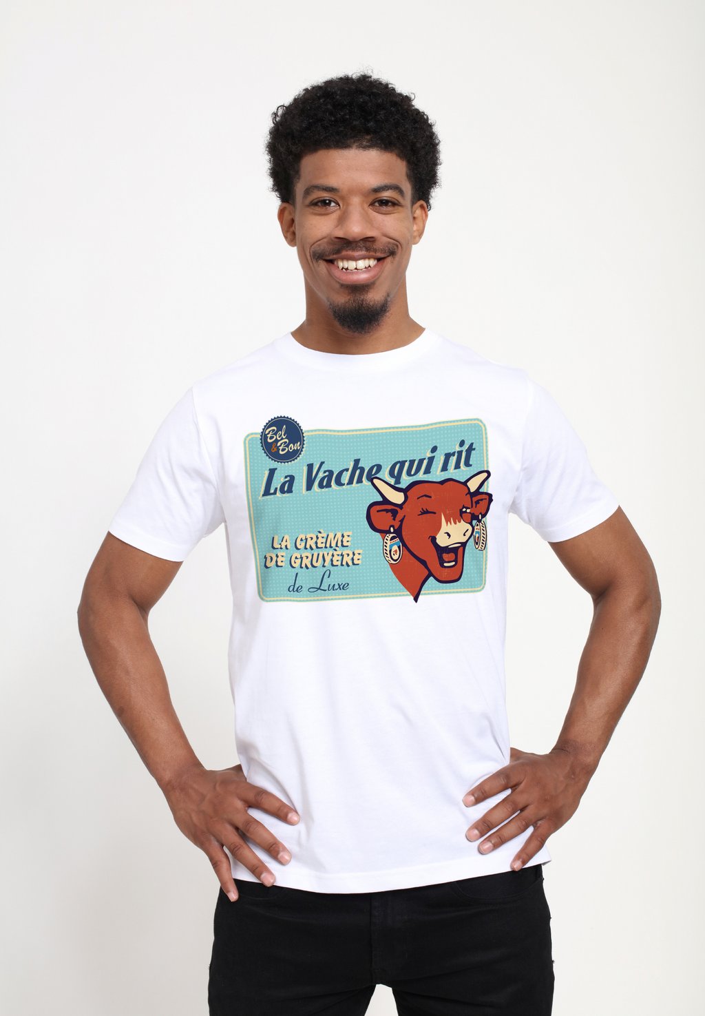 Футболка с принтом THE LAUGHING COW LUXURY CREAM OF GRUYERE Henry Tiger, белый
Футболка с принтом THE LAUGHING COW LUXURY CREAM OF GRUYERE Henry Tiger, белый