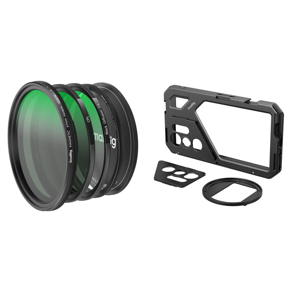 SmallRig Mobile Video Cage with 5-in-1 Attachable Filter Kit for
SmallRig Mobile Video Cage with 5-in-1 Attachable Filter Kit for