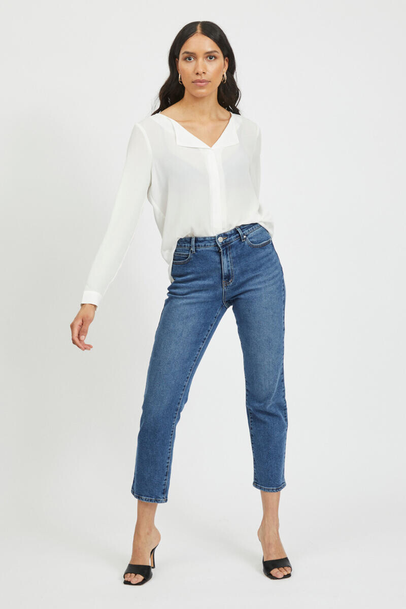 Рубашка с длинным рукавом Vila, белый
Рубашка с длинным рукавом Vila, белый