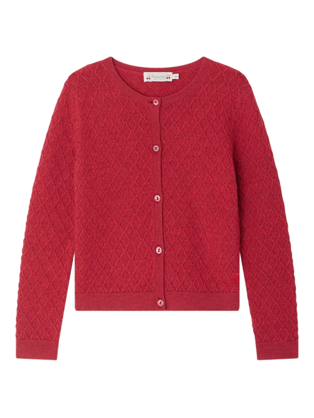 Стеганый кардиган из шерсти Bonpoint, красный
Стеганый кардиган из шерсти Bonpoint, красный