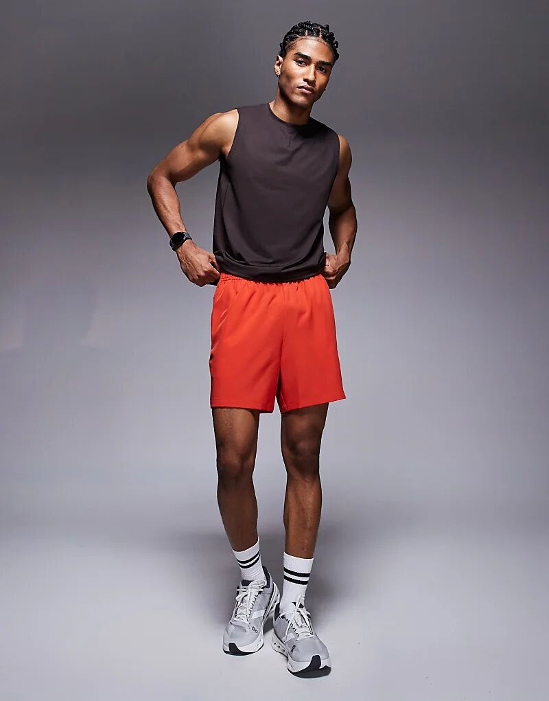 4505 Icon 5-Дюймовые быстросохнущие тренировочные шорты с карманами на молнии красного цвета
4505 Icon 5-Дюймовые быстросохнущие тренировочные шорты с карманами на молнии красного цвета