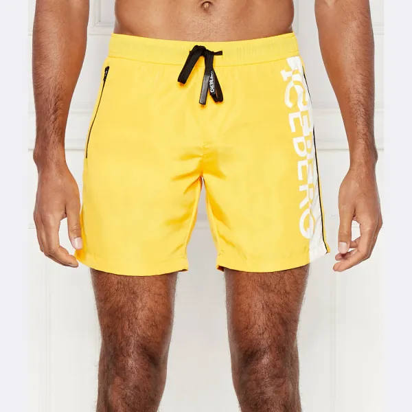 Купальные шорты стандартного кроя Iceberg, желтый 
Купальные шорты стандартного кроя Iceberg, желтый
