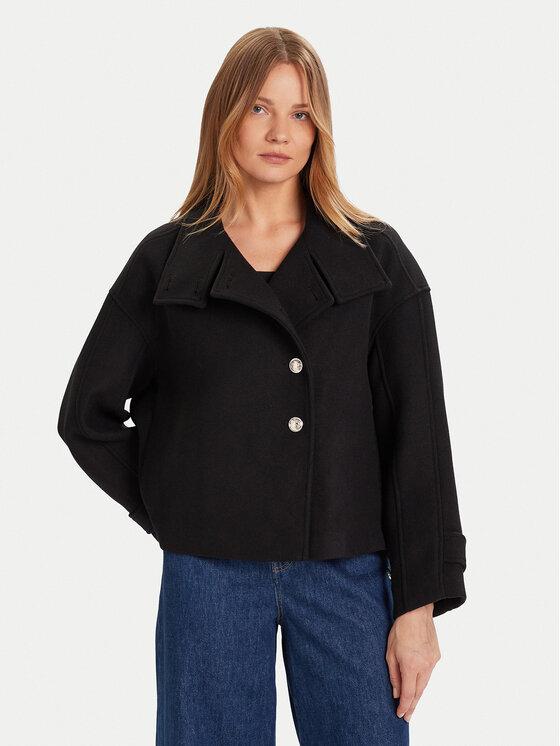 Шерстяное пальто regular fit 252-GSTAM Morgan, черный
Шерстяное пальто regular fit 252-GSTAM Morgan, черный