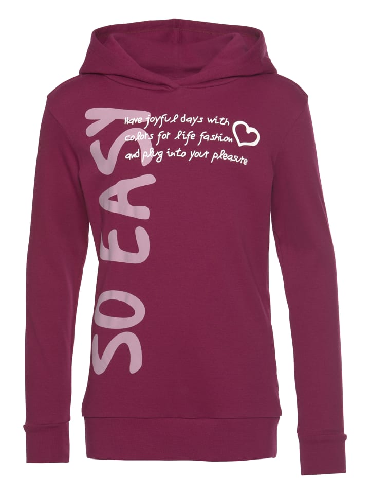 Худи бордово-ягодного цвета Kidsworld
Худи бордово-ягодного цвета Kidsworld