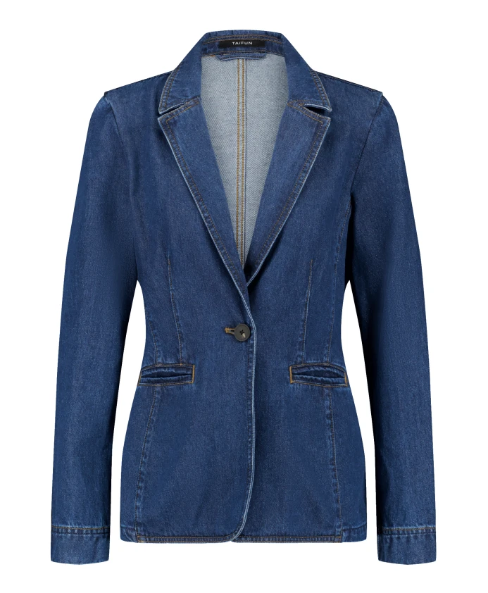 Джинсовый пиджак Taifun, синий
Джинсовый пиджак Taifun, синий