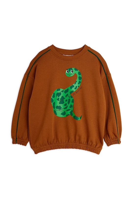Детская хлопковая толстовка Snake Mini Rodini, коричневый
Детская хлопковая толстовка Snake Mini Rodini, коричневый