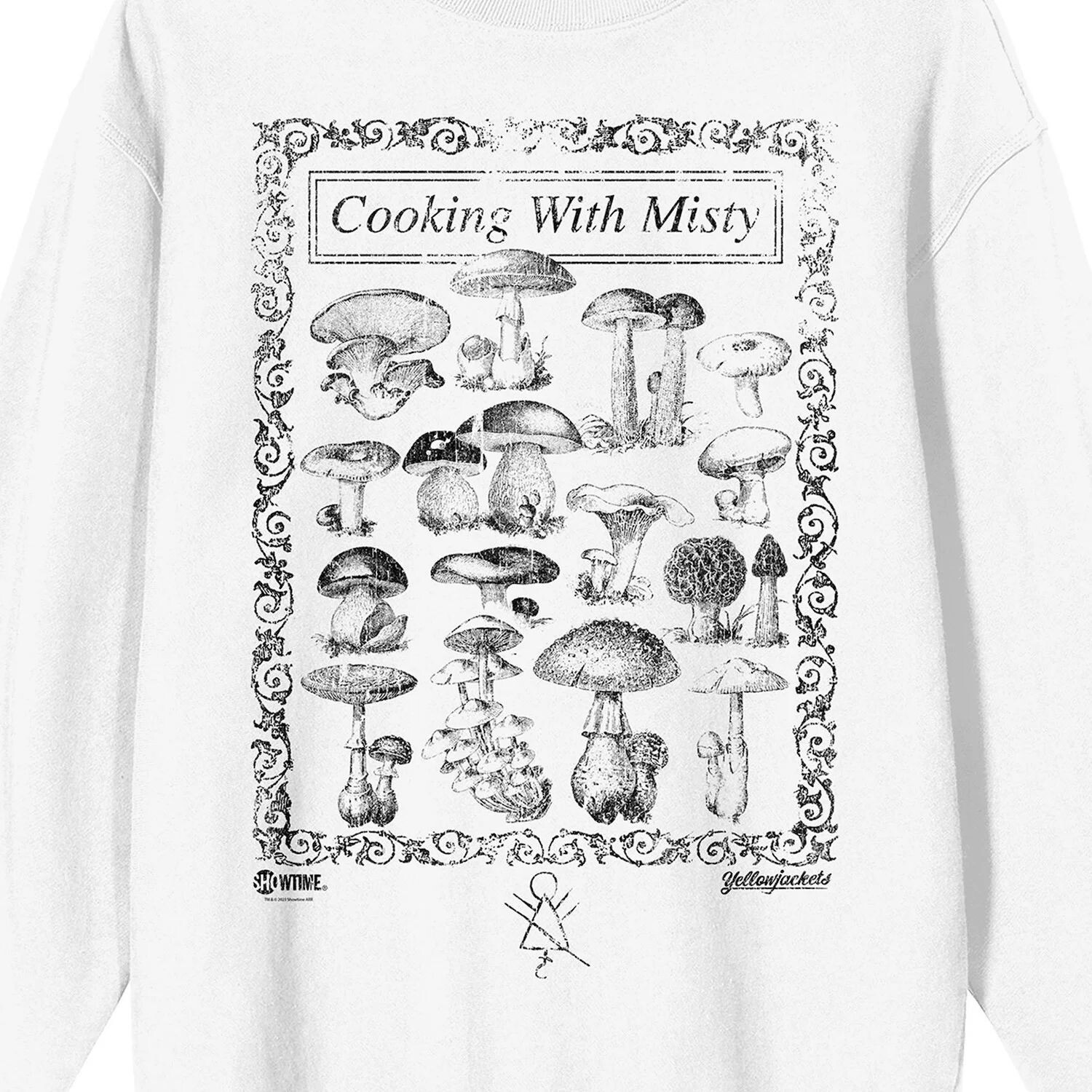 Мужская футболка с длинными рукавами и рисунком "Cooking With Misty" в желтой куртке Licensed Character
Мужская футболка с длинными рукавами и рисунком "Cooking With Misty" в желтой куртке Licensed Character