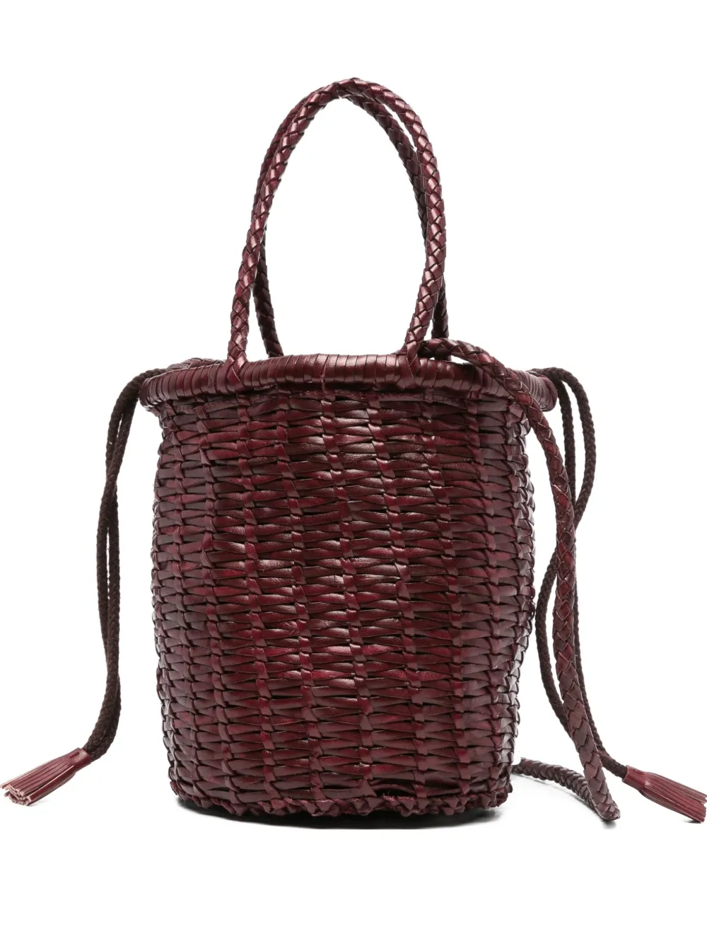 Плетеная кожаная сумка-ведро DRAGON DIFFUSION, красный
Плетеная кожаная сумка-ведро DRAGON DIFFUSION, красный