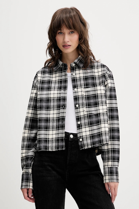 Хлопковая рубашка Guess Jeans, черный
Хлопковая рубашка Guess Jeans, черный