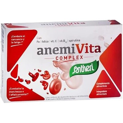 Капсулы ANEMIVITA Complex Santiveri
Капсулы ANEMIVITA Complex Santiveri