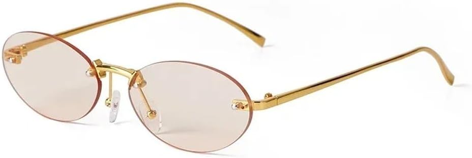 Модные женские солнцезащитные очки без оправы, зеленые, овальной формы, с заклепками, в тонкой оправе, роскошные металлические солнцезащитные очки для женщин с защитой от УФ-излучения GHVWYX, C6
Модные женские солнцезащитные очки без оправы, зеленые, овальной формы, с заклепками, в тонкой оправе, роскошные металлические солнцезащитные очки для женщин с защитой от УФ-излучения GHVWYX, C6