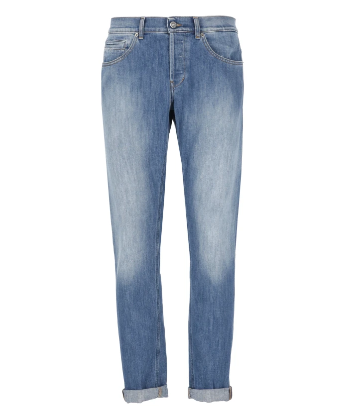 Синие узкие джинсы с петлями для ремня Dondup, синий
Синие узкие джинсы с петлями для ремня Dondup, синий