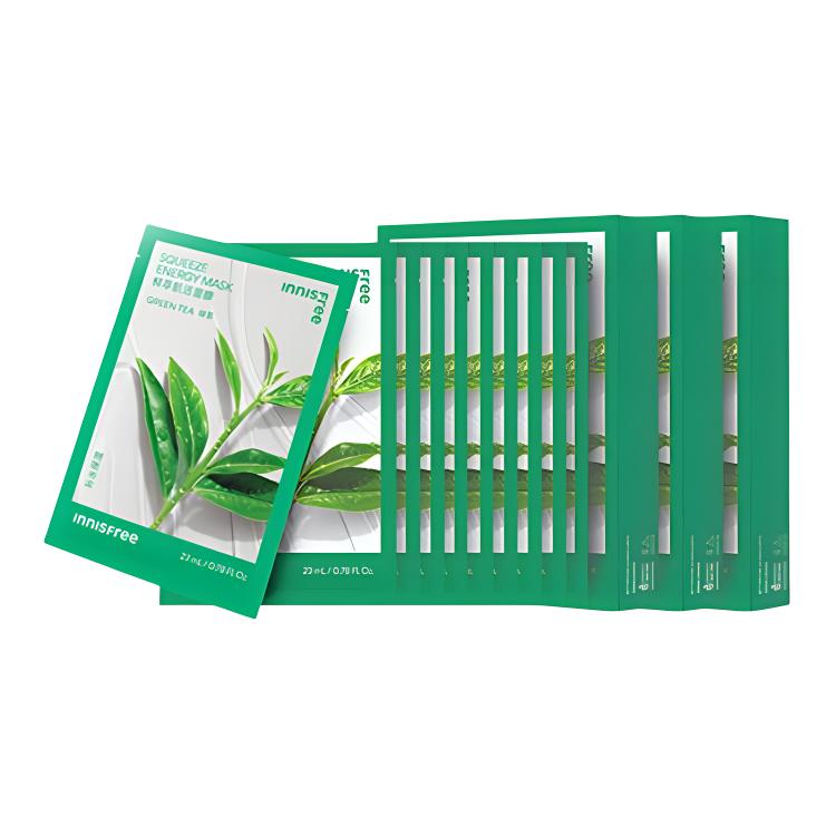 Innisfree Yueshifengyin свежезаваренный зеленый чай для здоровья кожи маска для лица подтягивающая увлажняющая 23мл*24 штуки/23мл*36 штук
Innisfree Yueshifengyin свежезаваренный зеленый чай для здоровья кожи маска для лица подтягивающая увлажняющая 23мл*24 штуки/23мл*36 штук