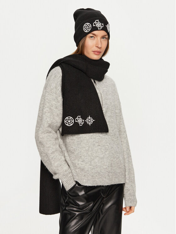 Шарф Guess, черный
Шарф Guess, черный