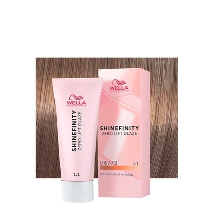 Shinefinity Color Glaze 06/73 Краска для волос карамельно-шоколадный 60 мл, Wella
Shinefinity Color Glaze 06/73 Краска для волос карамельно-шоколадный 60 мл, Wella
