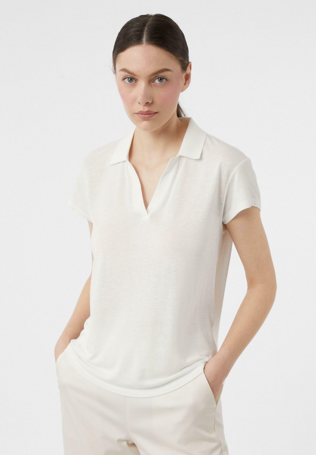 Рубашка поло comma, белый
Рубашка поло comma, белый