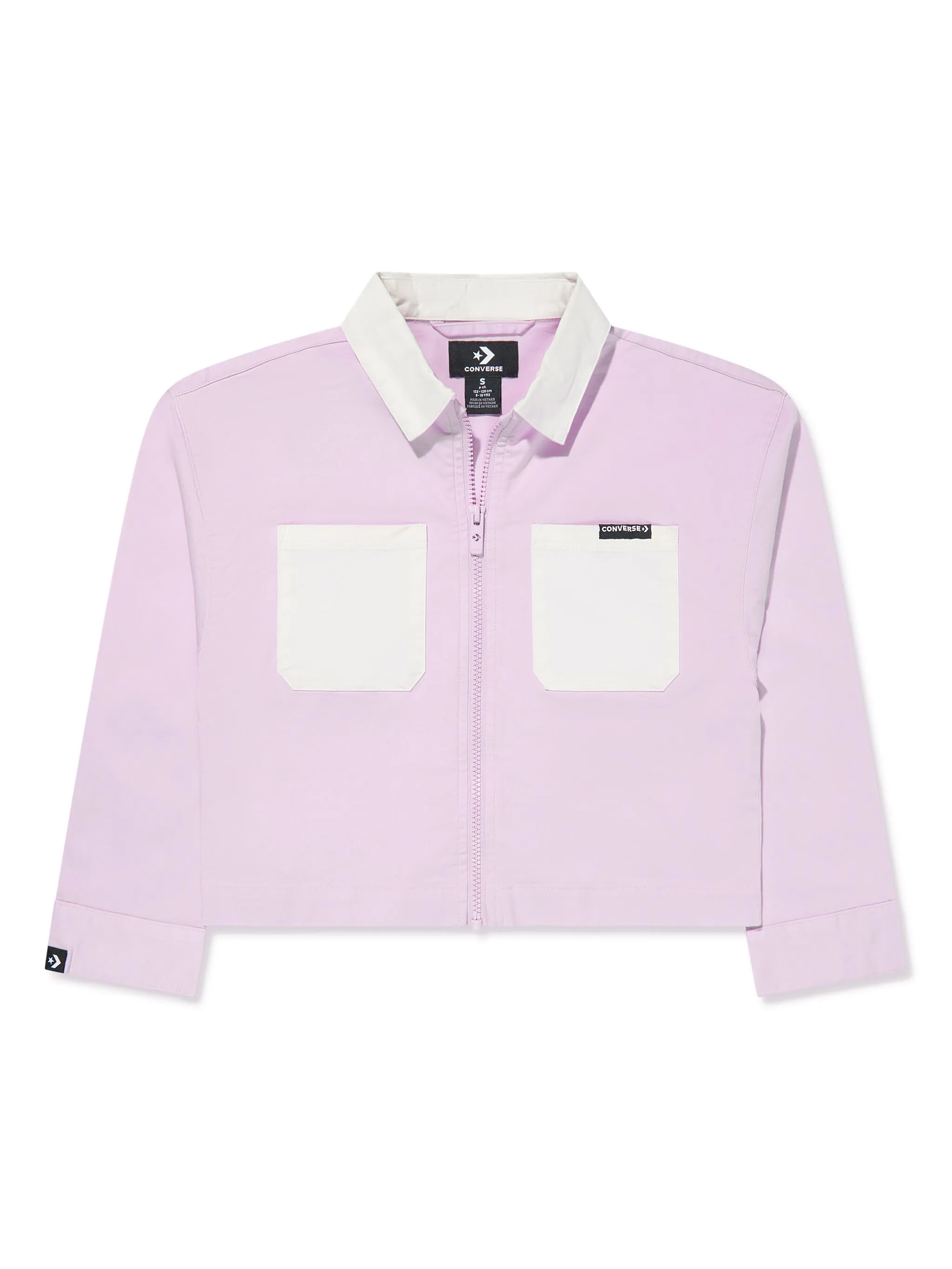 Куртка в стиле колор-блок на молнии Converse Kids, фиолетовый
Куртка в стиле колор-блок на молнии Converse Kids, фиолетовый