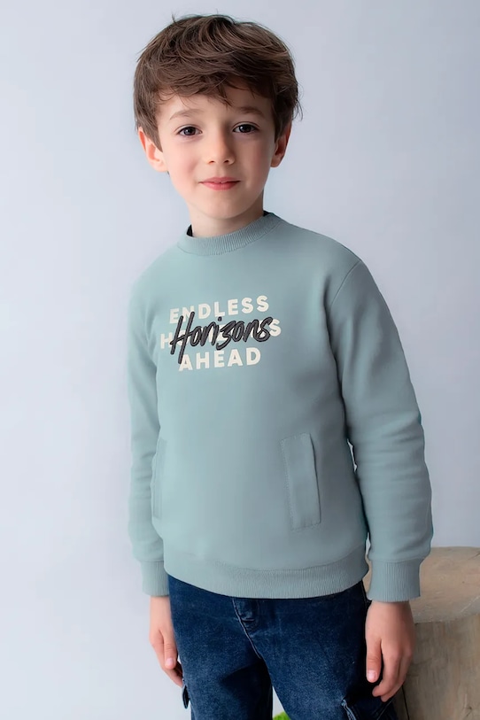 Детская толстовка Mayoral, бирюзовый 
Детская толстовка Mayoral, бирюзовый