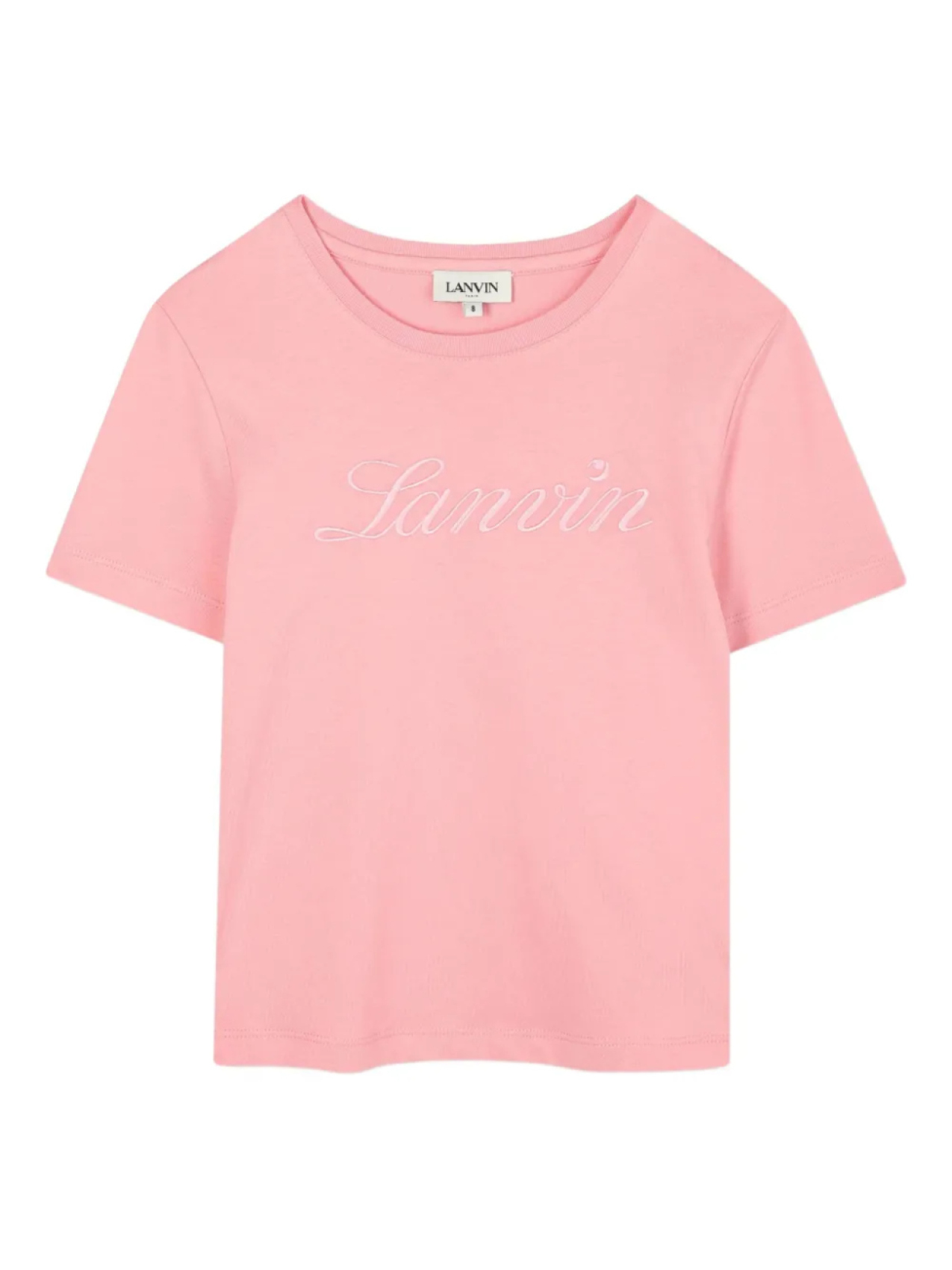 Футболка с вышитым логотипом Lanvin Enfant, розовый
Футболка с вышитым логотипом Lanvin Enfant, розовый