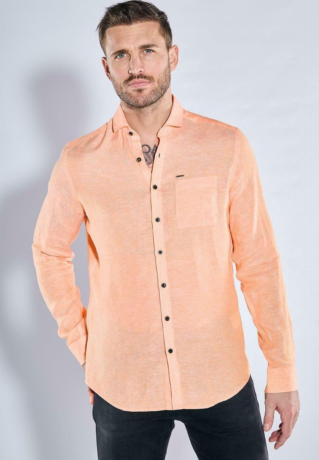 Рубашка Emilio Adani, оранжевый
Рубашка Emilio Adani, оранжевый