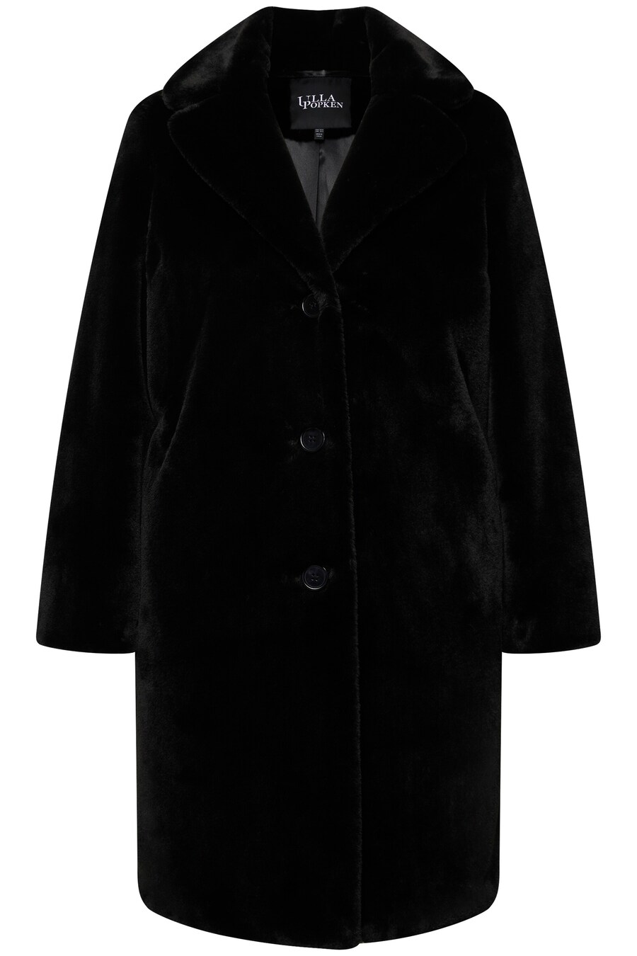 Зимнее пальто Ulla Popken, черный
Зимнее пальто Ulla Popken, черный