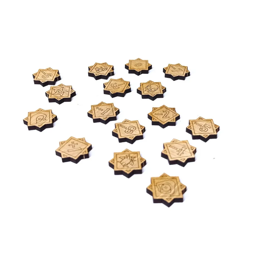 Полный набор маркеров хаоса Arcane Adventures, Game Accessories - Arcane Adventures (Customeeple)
Полный набор маркеров хаоса Arcane Adventures, Game Accessories - Arcane Adventures (Customeeple)