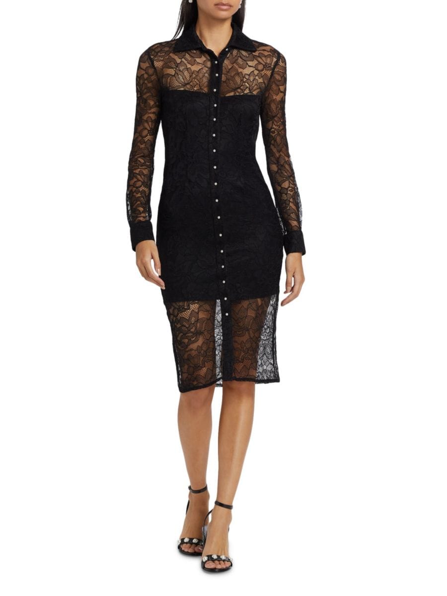 Платье-рубашка Lorene Lace с пуговицами спереди Generation Love, черный
Платье-рубашка Lorene Lace с пуговицами спереди Generation Love, черный