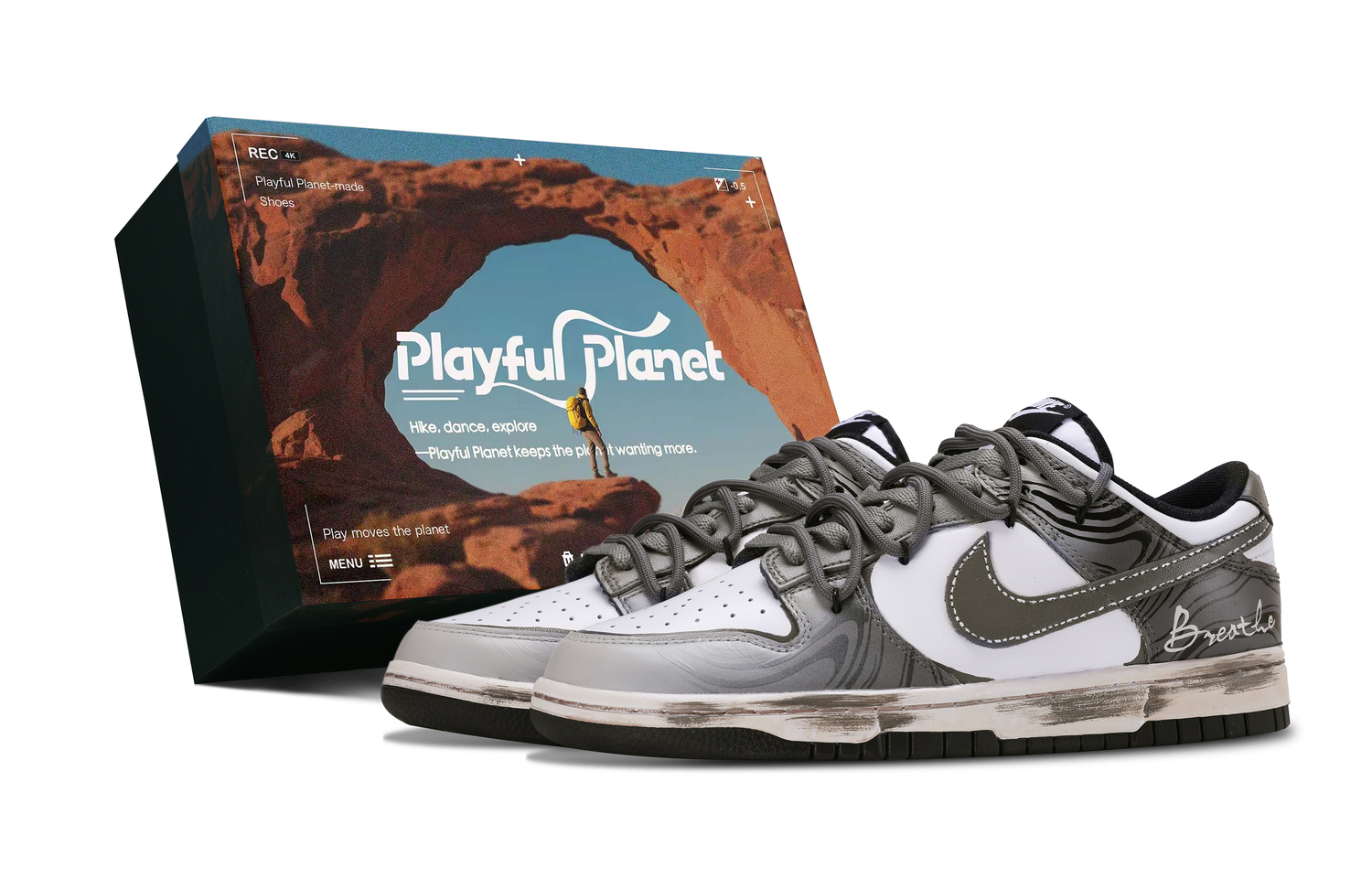 Nike Кроссовки Dunk Low top Skateboard Shoes Gray Brown Kids'
Nike Кроссовки Dunk Low top Skateboard Shoes Gray Brown Kids'