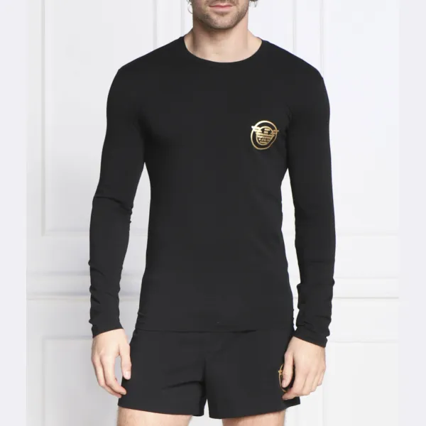 Тонкая пижама сверху Emporio Armani, черный
Тонкая пижама сверху Emporio Armani, черный