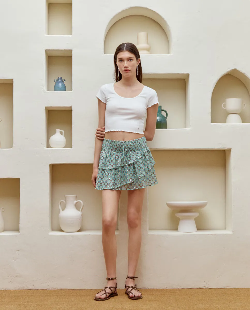 Юбка-халат женская короткая Green Coast, светло-зеленый
Юбка-халат женская короткая Green Coast, светло-зеленый