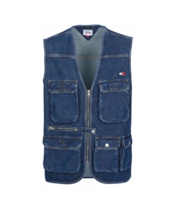 Синий мужской жилет, вневременной дизайн. Tommy Hilfiger, синий
Синий мужской жилет, вневременной дизайн. Tommy Hilfiger, синий