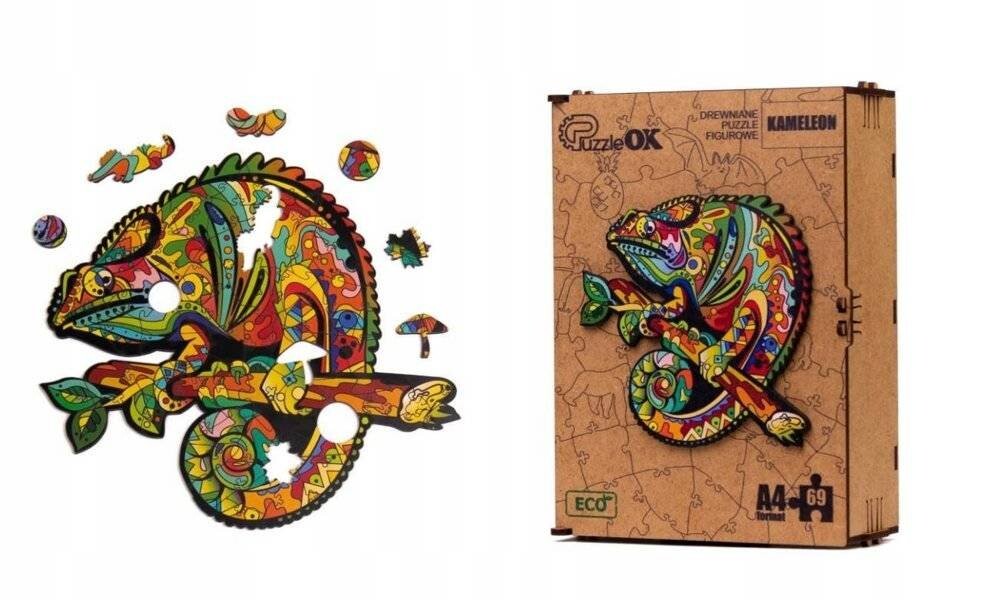 Пазл деревянный ЭКО 69 Камелеон А4 PuzA4-01746 Inna marka
Пазл деревянный ЭКО 69 Камелеон А4 PuzA4-01746 Inna marka