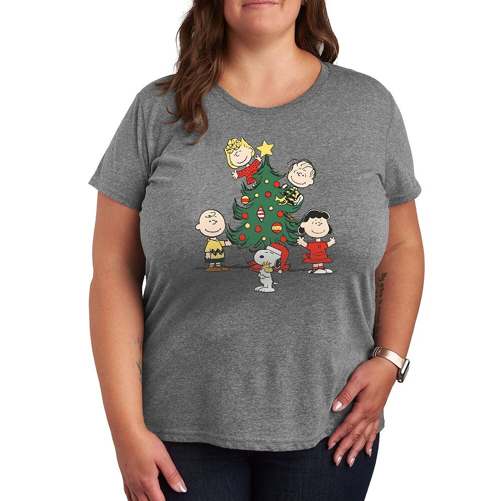 Футболка с рисунком Plus Peanuts Oh Christmas Tree Licensed Character, цвет Heather Gray
Футболка с рисунком Plus Peanuts Oh Christmas Tree Licensed Character, цвет Heather Gray