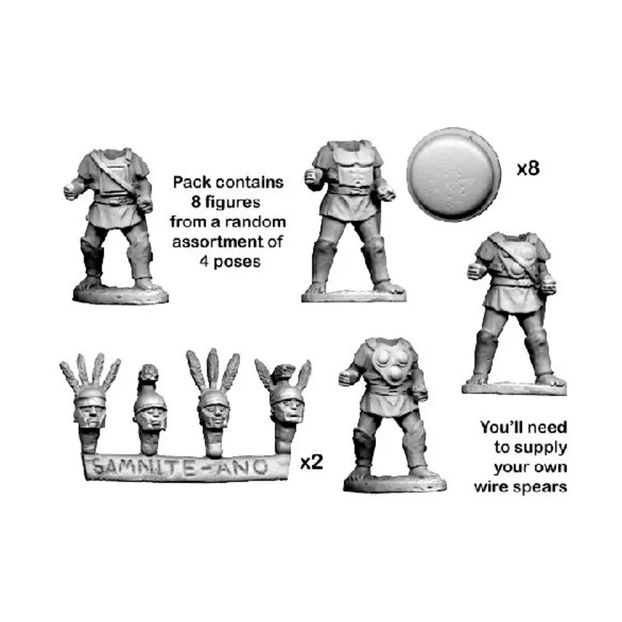 Бронированные кампанские гоплиты, Historical Miniatures - Ancient - Oscans (28mm) (Crusader Miniatures)
Бронированные кампанские гоплиты, Historical Miniatures - Ancient - Oscans (28mm) (Crusader Miniatures)