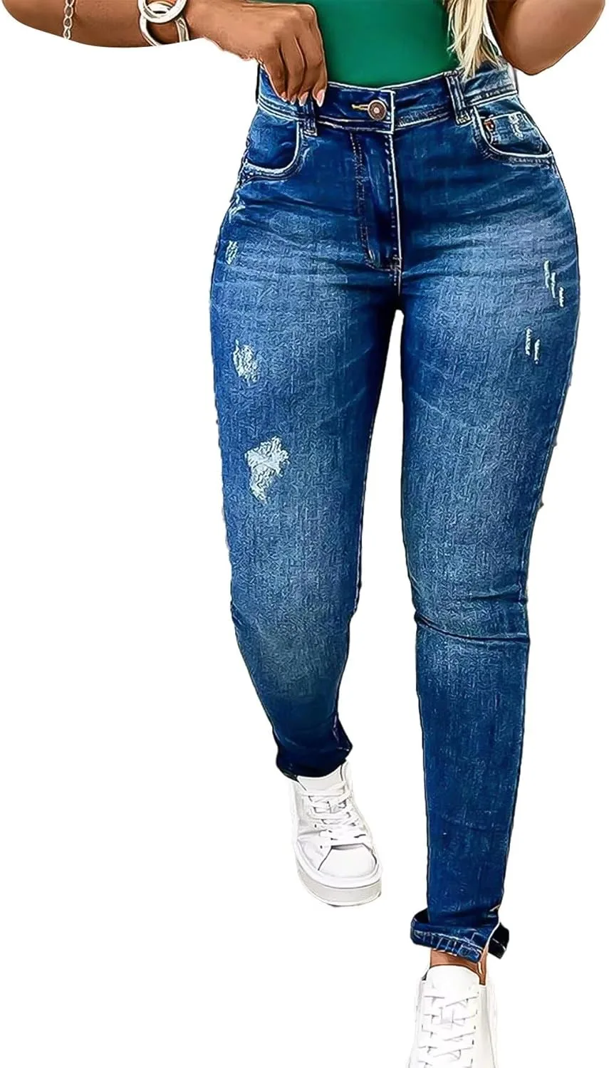 Женские джинсы Flamingals с рваными деталями и разрезами по низу
Женские джинсы Flamingals с рваными деталями и разрезами по низу